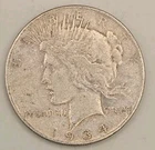 1934-S Peace Dollar $1 - San Francisco Mint