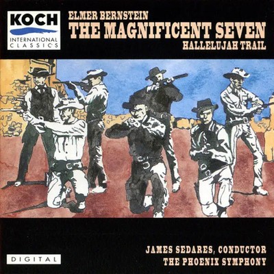 CD Elmer Bernstein - James Sedares , The Phoenix Symphony The Magnificent Seven