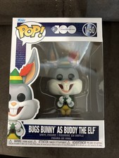 Funko Pop! Vinilo: Looney Tunes - Bugs Bunny como Buddy the Elf #1450