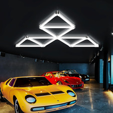 Ultra-Bright Hexagon Garage Lights 15 Pack 105W 11550LM for Commercial Use