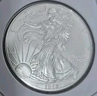 1996 American Silver Eagle $1 Uncirculated 1 oz. US Bullion Coin
