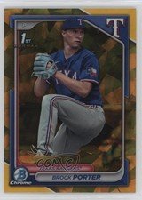 2024 Bowman Sapphire Edition Chrome Prospects Gold 13/50 Brock Porter 11o2