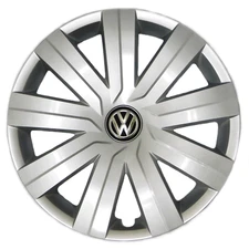 New Genuine OEM VW Hubcap Jetta 2015-2018 9-spoke Wheel Cover fits 15" wheel R15