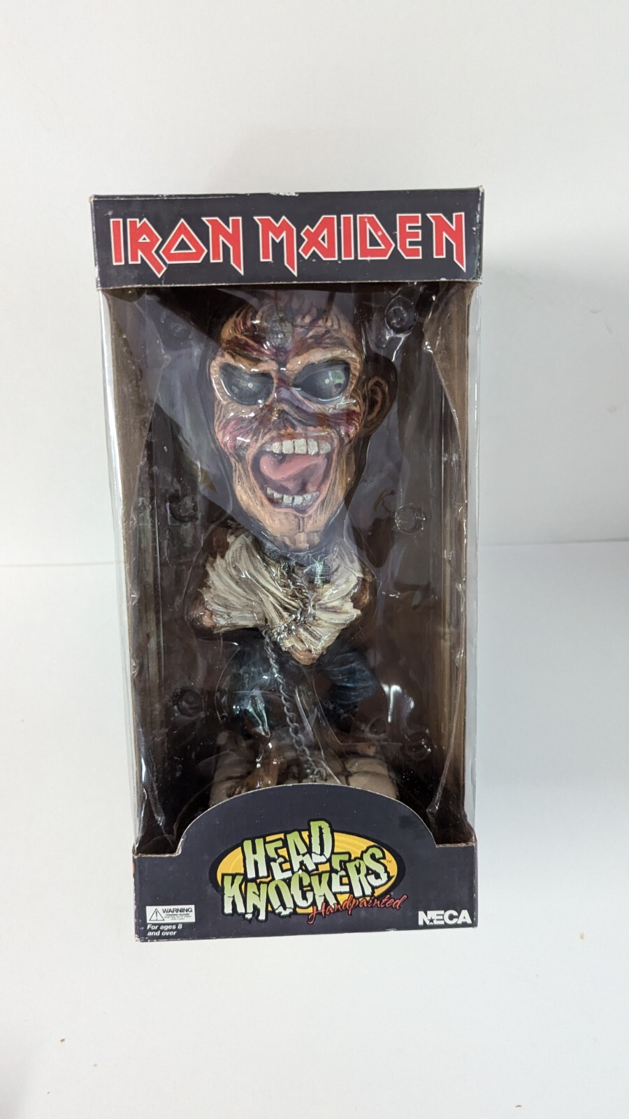 Neca Head Knockers Iron Maiden Eddie Peace of Mind Album Cover  Figure   NOS