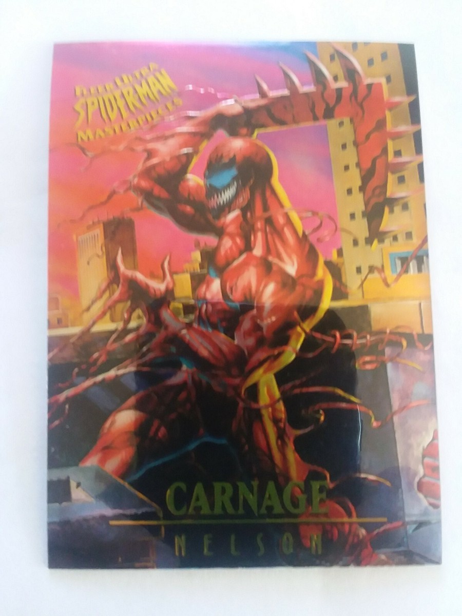 1995 Fleer Ultra Masterpieces Carnage Nelson #2 Of 9 Marvel