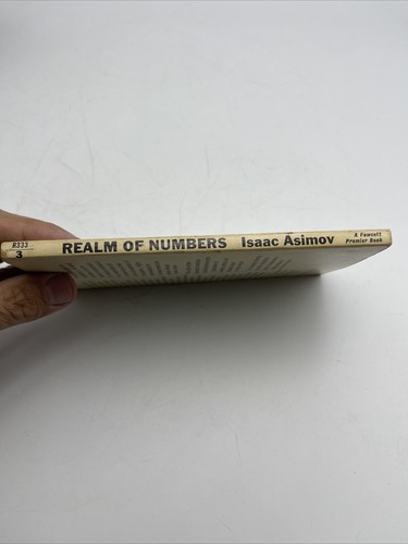 Realm of Numbers by Isaac Asimov 1959 Vintage Paperback Fawcett Premier - Picture 3 of 5