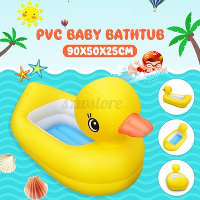 rubber duck inflatable bathtub