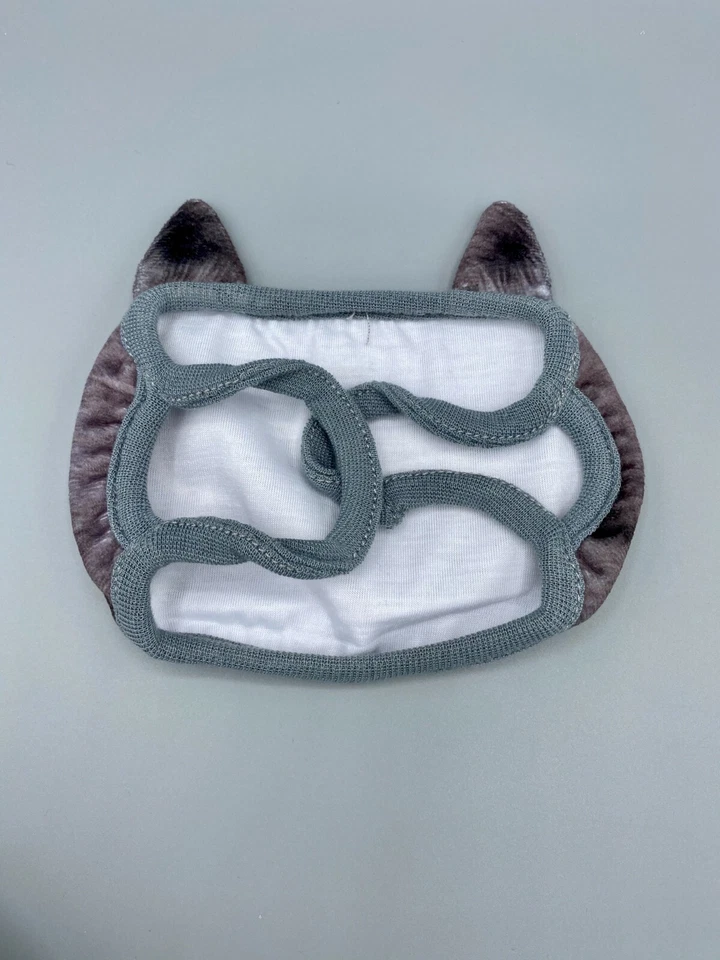 Cat Kitty 3D Design Face Masks Furry Cute Washable Breathable Trendy - Image 2 of 3