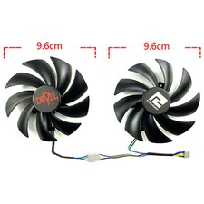 Graphics Card Cooling Fans for POWERCOLOR RX6600/RX6600XT/RX6650XT Red Devil