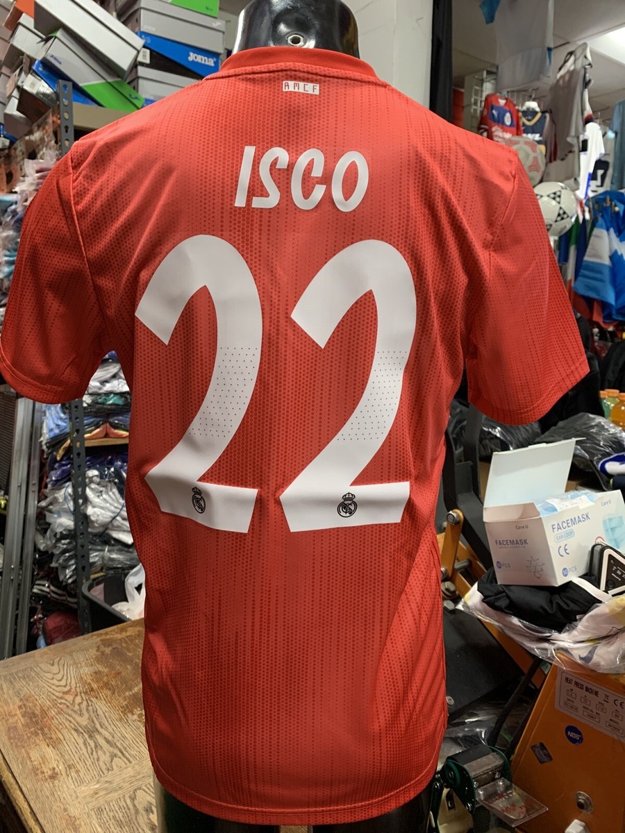 Adidas Real Madrid Third Retro PARLEY JERSEY 18/19 ISCO #22
