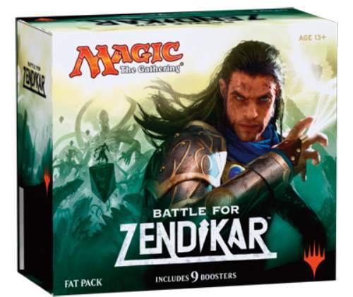 Magic the Gathering Battle for Zendikar Factory Sealed Fat Pack