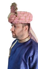 Men Safa Pag Pagri Hat Turban Indian Top Handmade Groom Wedding Traditional Safa