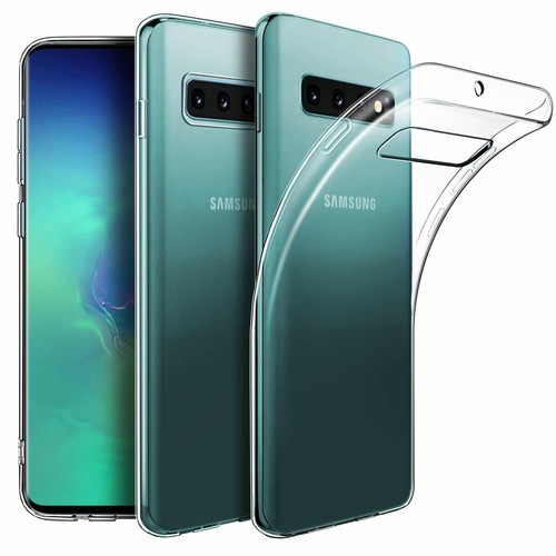 Cover in silicone slim 0,5MM trasparente per SAMSUNG GALAXY S10 - Foto 2 di 3