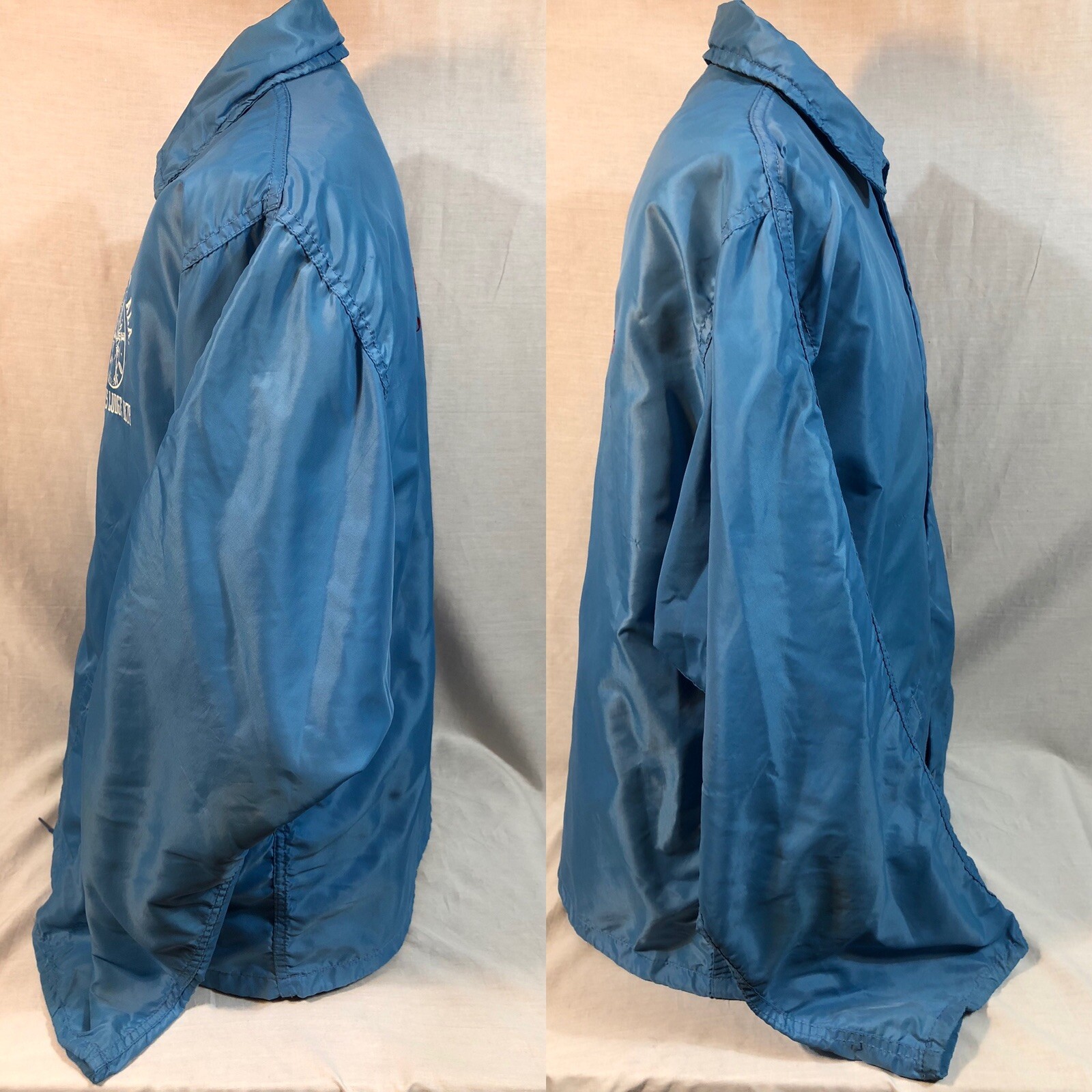 Vintage Alexander City Elks Lodge Snap Jacket Nylon A… Gem