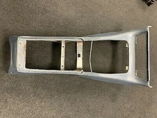Jaguar XJS 76 - 91 OEM CENTER CONSOLE BLUE LEATHER COMPLETE #2
