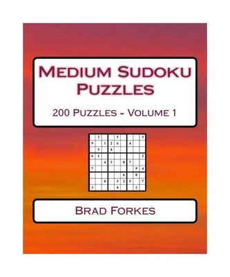 Medium Sudoku Puzzles Volume 1: Medium Sudoku Puzzles For Intermediate Players, 