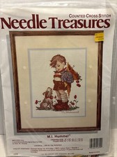 Kit de punto de cruz Needle Treasures 02609 Not for You Hummel Goebel 8x10 sellado