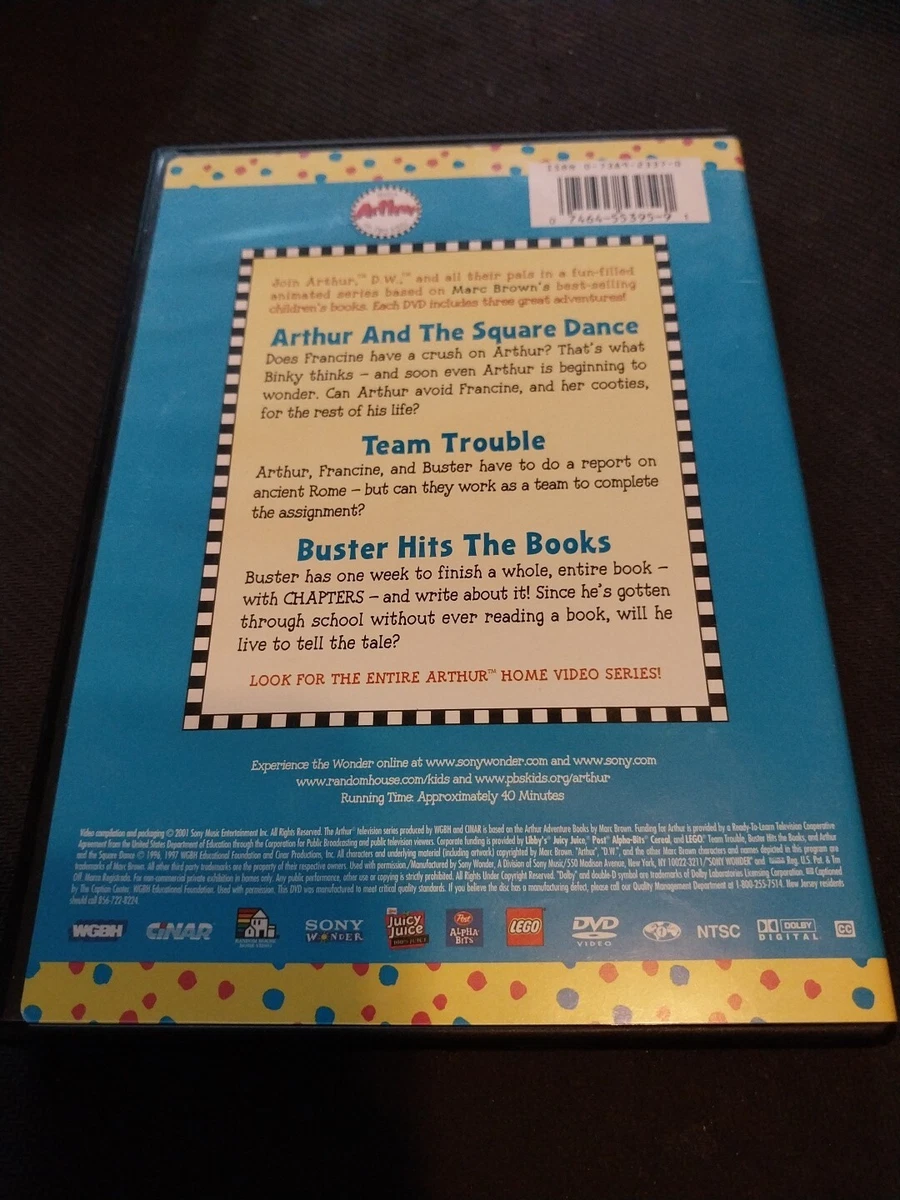 Arthur - Arthurs Best School Days (DVD, 2002)