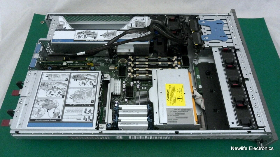 HP 433524-001 Proliant DL380 G5 Server (2 x 2.33GHz CPU's/4GB RAM/2 x 146GB HDD) - Image 3 of 4