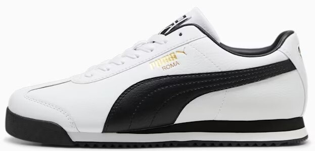 Мужская куртка Puma Roma 24 Standard Puma Белая-Puma черная (396868 01)