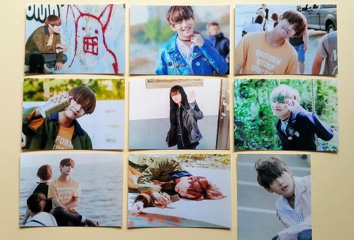 BTS Bangtan Boys Butterfly Dream Exhibition Live Photo V Set BTS Bangtan Boys Butterfly Dream Exhibition Live Photo V Set