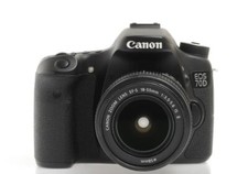 Canon EOS 70D 20.2MP Digital SLR Camera w/ EF-S 18-55mm