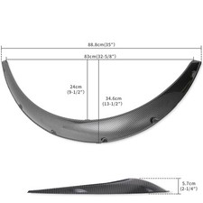 2014-2020 Lexus IS300 OEM Style Carbon Fiber Fenders by Seibon