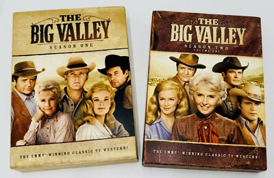 The Big Valley Season 1 & Season 2 Volume 1 DVD Set | eBay