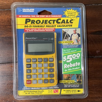 Calculated Industries ProjectCalc Do-It-Yourself Project Calculator 8515