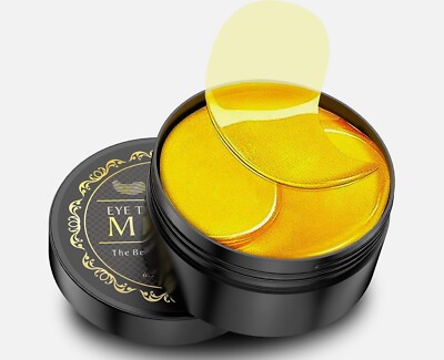 Under Eye Patches - 30 Pairs - 24K Gold Mask-Puffy Eyes &Dark Circles Treatments