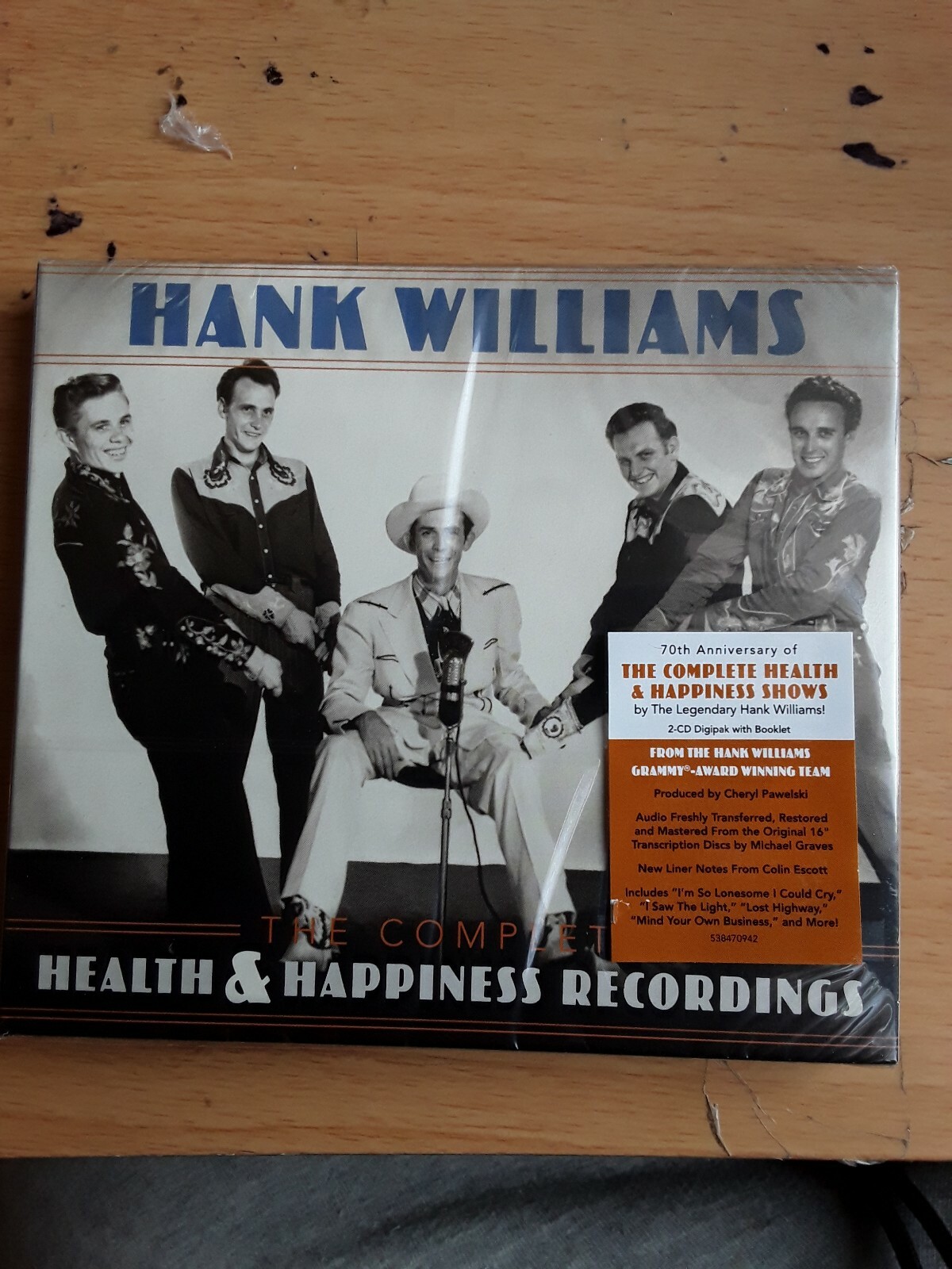 Hank Williams The Complete Health & Happiness Shows New 2CD Released 14/06/2019
