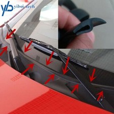 Car Front Under Windshield Panel Sealed Trim Moulding Rubber Strips Universal Car Front Under Windshield Panel Sealed Trim Moulding Rubber Strips Universal
