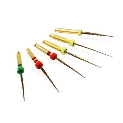 SOCO SC-Pro Heat Activated Rotary Files,Gold Endodontic Files,Root Canal