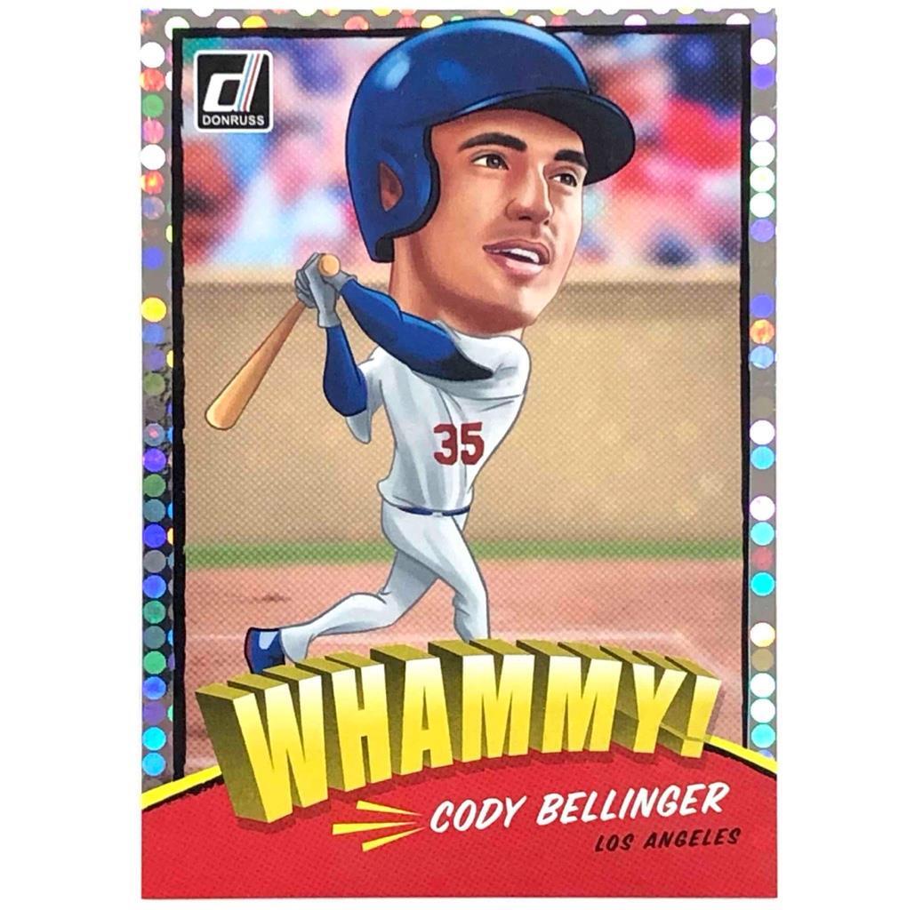 2018 Panini Donruss W5 Cody Bellinger SP Whammy case hit SSP Dodgers short print