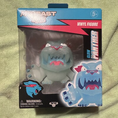 Mr Beast Lab Glow Panther Vinyl Figure Moose NEW