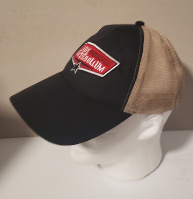 Lady Antebellum Country Music Concert Trucker Hat Buckle Strap Back Black  Tan