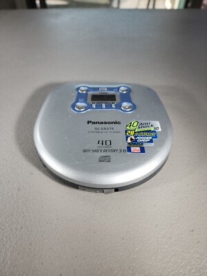 Panasonic CD Player Walkman SL-SX275 Portable Anti-Shock Memory