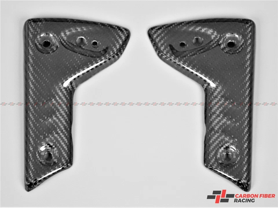 Mini cubiertas de radiador Triumph Speed Triple 1050 2005-2010 - 100 % fibra de carbono Foto 2 de 3