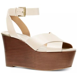 stacked platform sandals