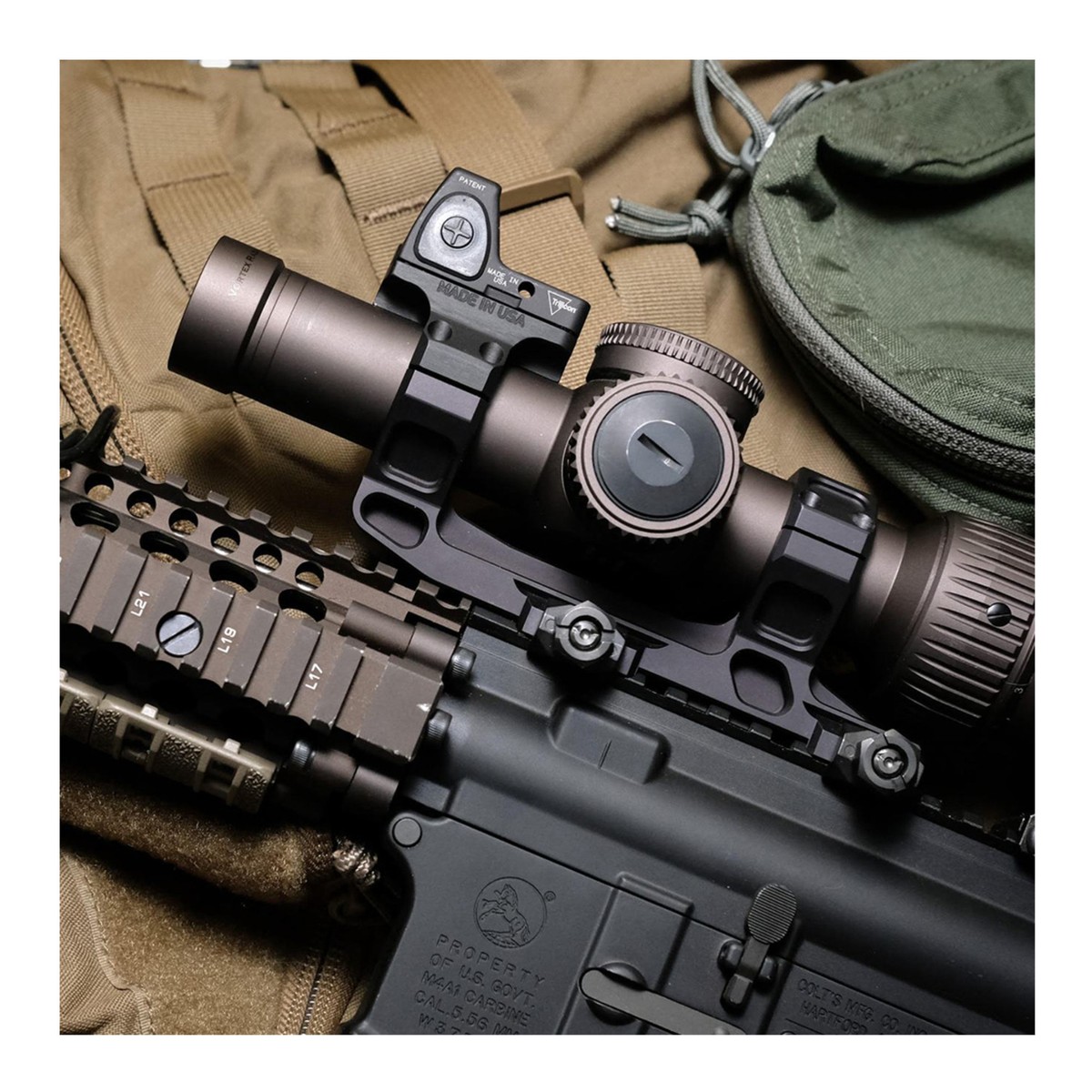 実物 Trijicon マウント Reptilia ROF 90 for RMR Reptilia 30mm ROF-90 Mount for Trijicon RMR & SRO