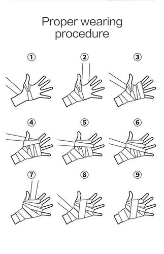 Correas de boxeo, correas para manos, envolturas para manos, correas elásticas Fitness Combat Muay Thai - Imagen 17 de 18