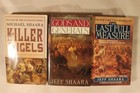 The Killer Angels, Gods and Generals & Last Full Measure by Shaara (3 Books)