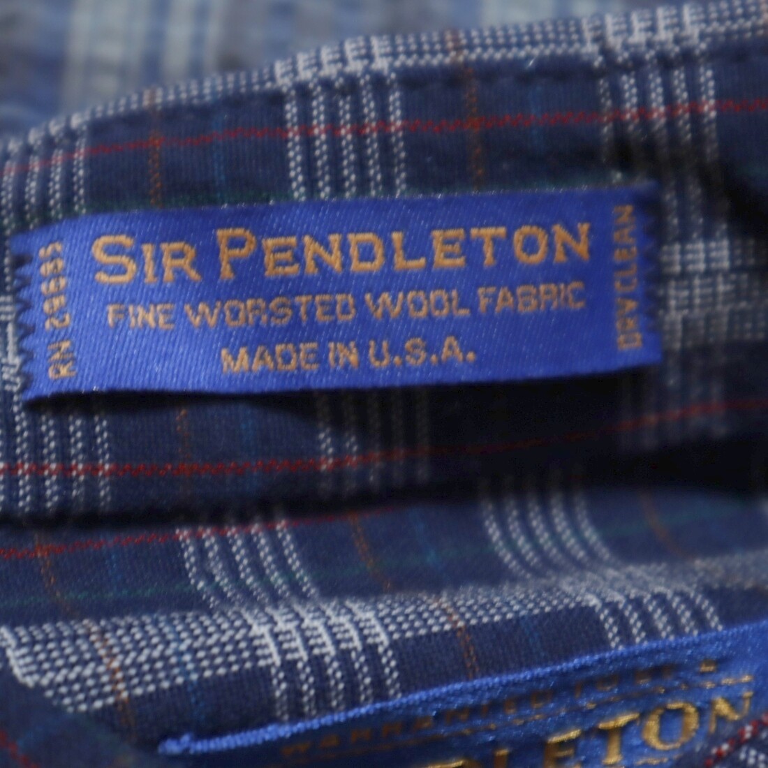 Pendleton Sir Pendleton Wool Plaid Button Up Shir… - image 6