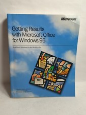 Microsoft Book Getting Results With Microsoft Office Windows 95