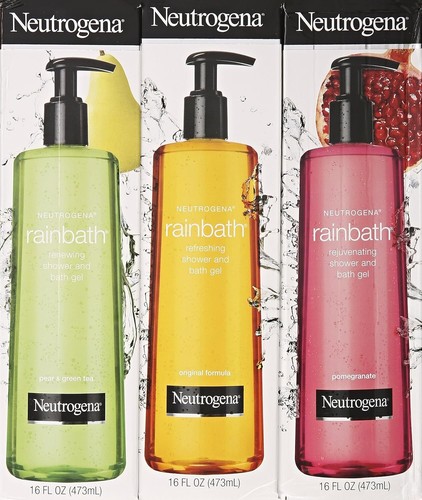Neutrogena Rainbath Multi-pack of 3, 1 Original Formula Pomegranate and 1 Pear & - Picture 2 of 4
