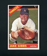 Jake Gibbs 1966 Topps - NY Yankees #117 NM