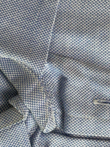 Nautica Blue Oxford Cloth Men's Dress Shirt in Size 17 - 34/35 - Picture 3 of 7