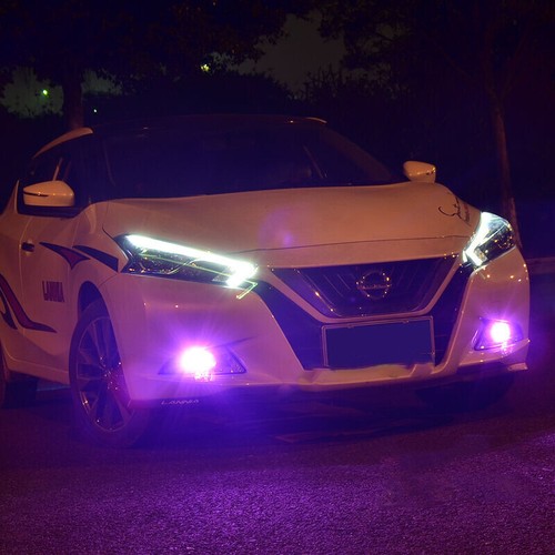 9005 Rosa Púrpura LED DRL Luz de circulación diurna Bombilla de haz alto para Lexus IS GS RX - Imagen 7 de 7