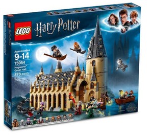 Lego-Harry-Potter-75954-Hogwarts-Great-Hall-Novo-Lacrado-878-Pecas