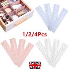 Drawer Divider Household Storage Organizer Adjustable Separators Cut To Size UK